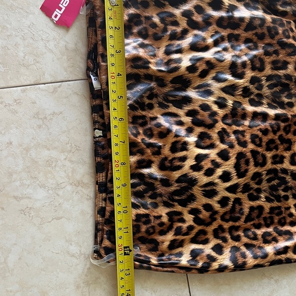 Fierce Leopard Print Two-Piece Set PVC - Picture 5 of 7